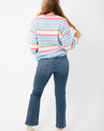 Cloud Nine Pastel Striped Sweater