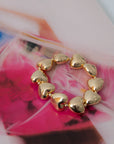 Gold Heart Bracelet