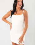 MINKPINK Maeve Tie Back Mini Dress