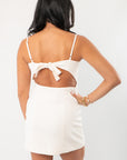 MINKPINK Maeve Tie Back Mini Dress