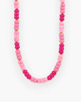 Hot Pink Candy Beaded Necklace