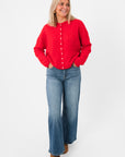 Piper Red Cardigan