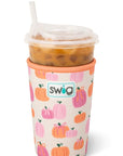 Swig Pumpkins and Bows Medium Iced Coolie