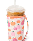 Swig Pumpkins and Bows Medium Iced Coolie