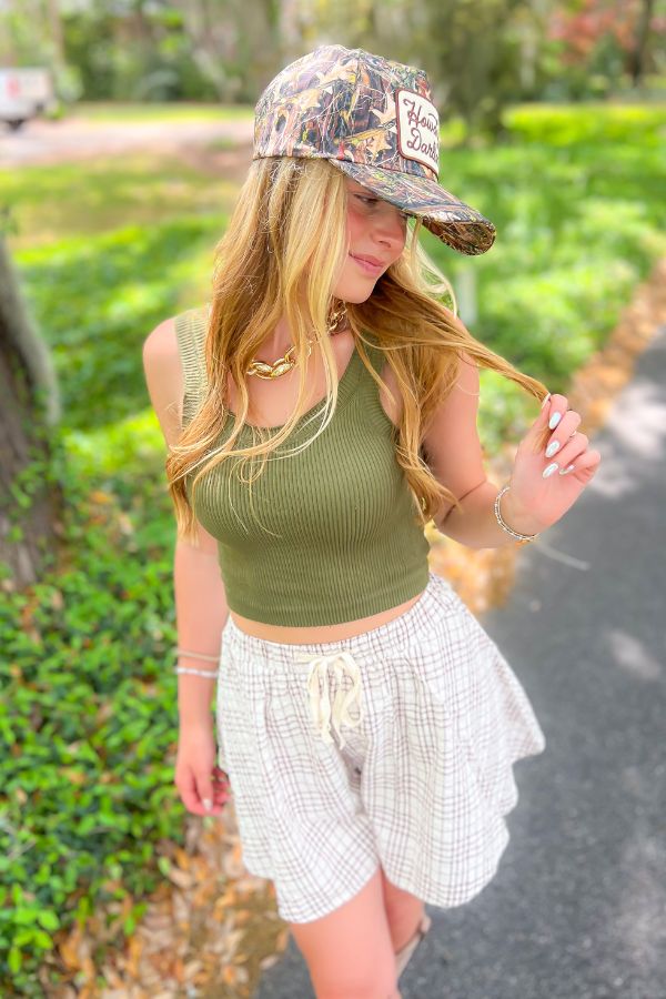 Olive Seamless Cropped Brami