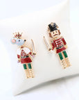 Nutcracker Mouse & Toy Soldier Earrings