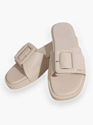 Bralyn Single Buckle Slide Sandal-Oasis Society-L. Mae Boutique & Wild Mabel Clothing