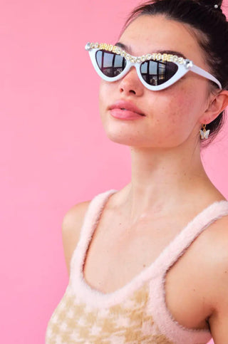 Bride to Be Rhinestone Sunglasses-Accessories-XO Fetti-L. Mae Boutique & Wild Mabel Clothing