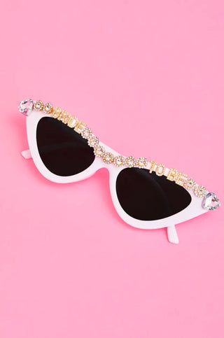 Bride to Be Rhinestone Sunglasses-Accessories-XO Fetti-L. Mae Boutique & Wild Mabel Clothing