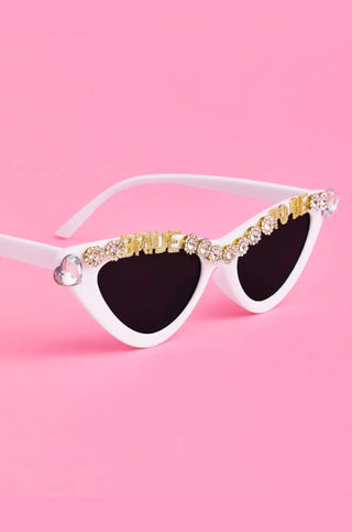 Bride to Be Rhinestone Sunglasses-XO Fetti-L. Mae Boutique