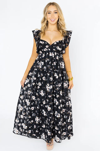 Buddy Love Flower Basket Lilly Maxi Dress-Dresses-Buddy Love-L. Mae Boutique & Wild Mabel Clothing