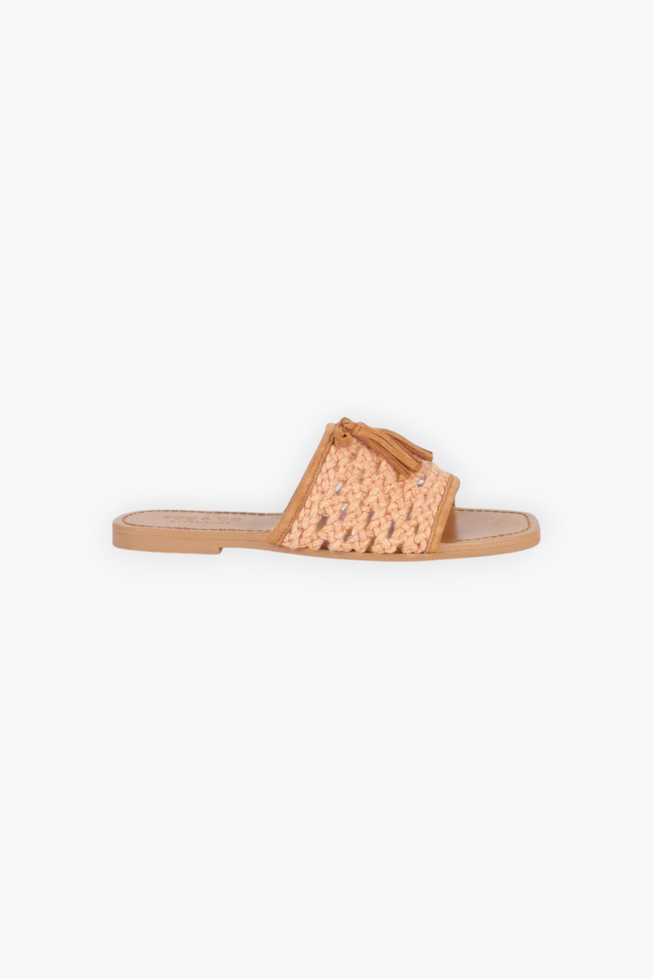 Cedar Handwoven Natural Tassel Flats-Rag Company-L. Mae Boutique & Wild Mabel Clothing