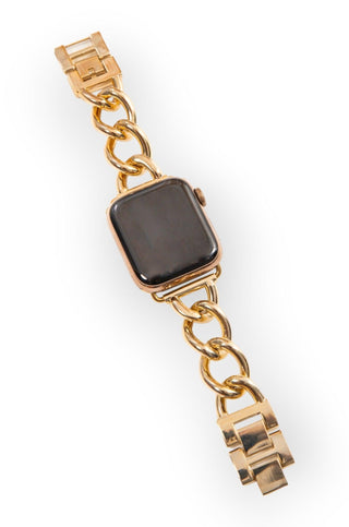 Chunky Gold Chain Smartwatch Band-Accessories-AN Enterprises-L. Mae Boutique & Wild Mabel Clothing