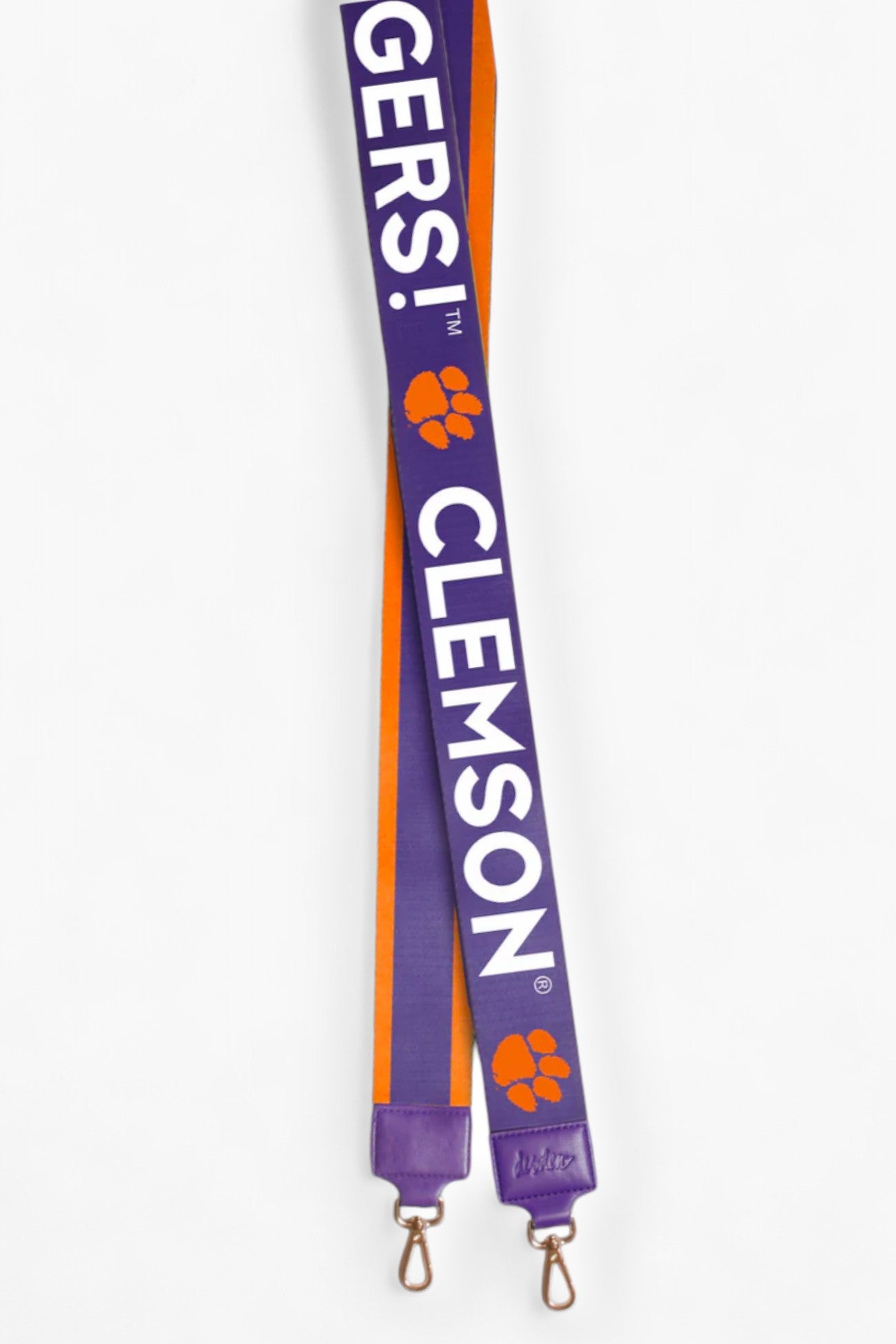 Clemson Clear Stadium Bag & Strap-Accessories-Desden-L. Mae Boutique & Wild Mabel Clothing