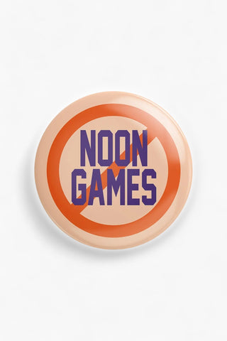 Clemson No Noon Games Gameday Button-Accessories-Thanks For Everything-L. Mae Boutique & Wild Mabel Clothing