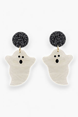 Cute Ghost Halloween Earrings-Jewelry-Golden Stella-L. Mae Boutique & Wild Mabel Clothing