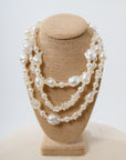 Demi Pearl Layered Statement Necklace