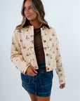 Hunting Season Duck Print Barn Jacket