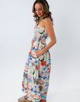 Z Supply Printed Cornelia Getaway Midi Dress