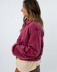 lightweight fall layering jacket, redish purple jacket, Free People jackets, women's fall jacket