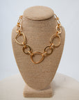 Cecelia Gold Chunky Chain Necklace
