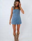 SMYM denim romper