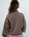 Luxuriously soft shawl collar quarter zip pullover, spanx dupe pullover, lululemon dupe pullover