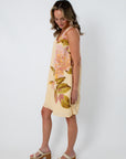 Enchanted Rose Floral Mini Shift Dress