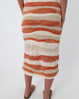 Chasing Sunsets Knit Midi Skirt
