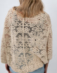 Dulce Drift Crochet Coverup Cardigan
