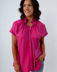 Iridescent Pink Top