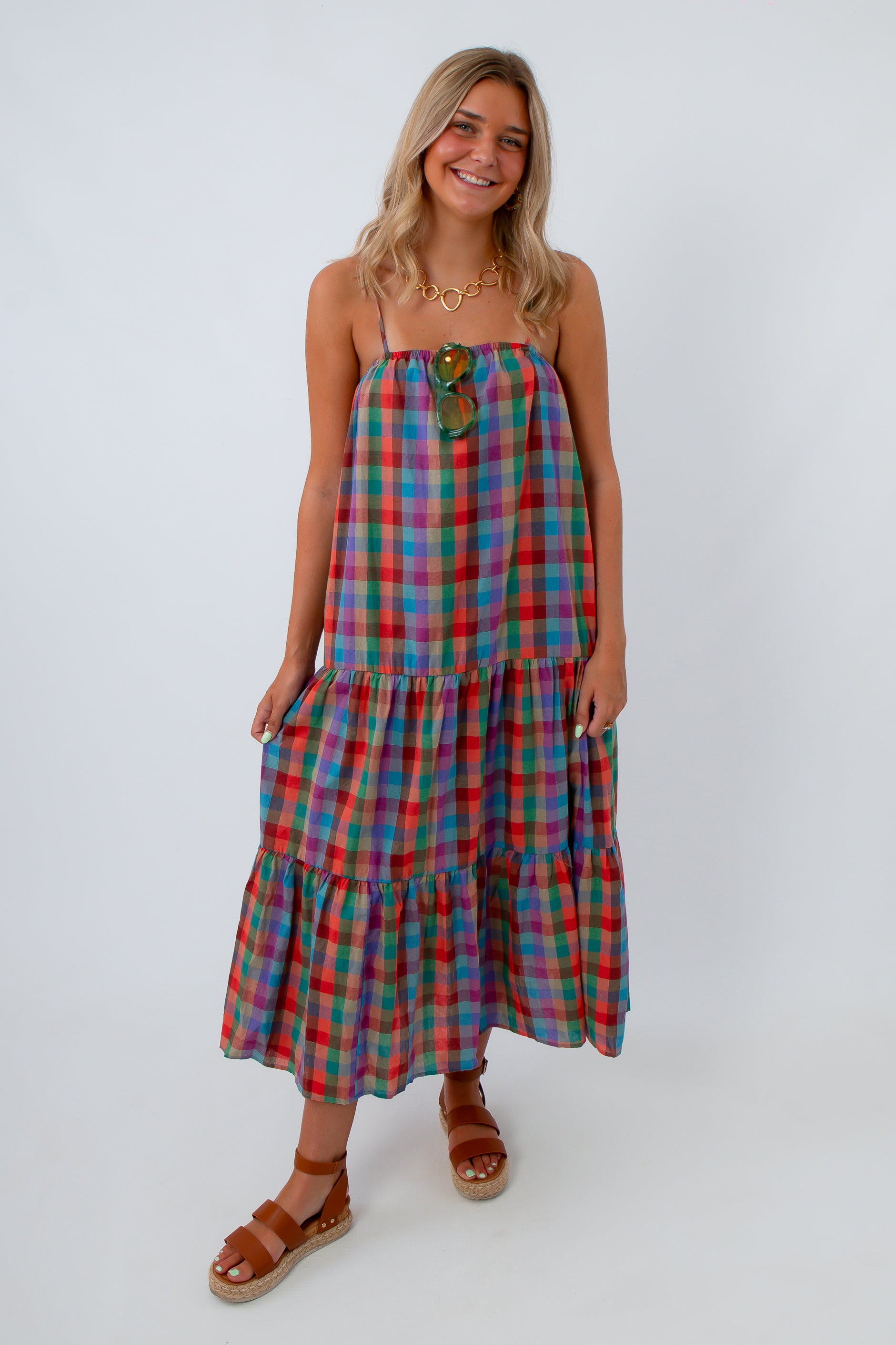 Picnic At Sunset Maxi Dress