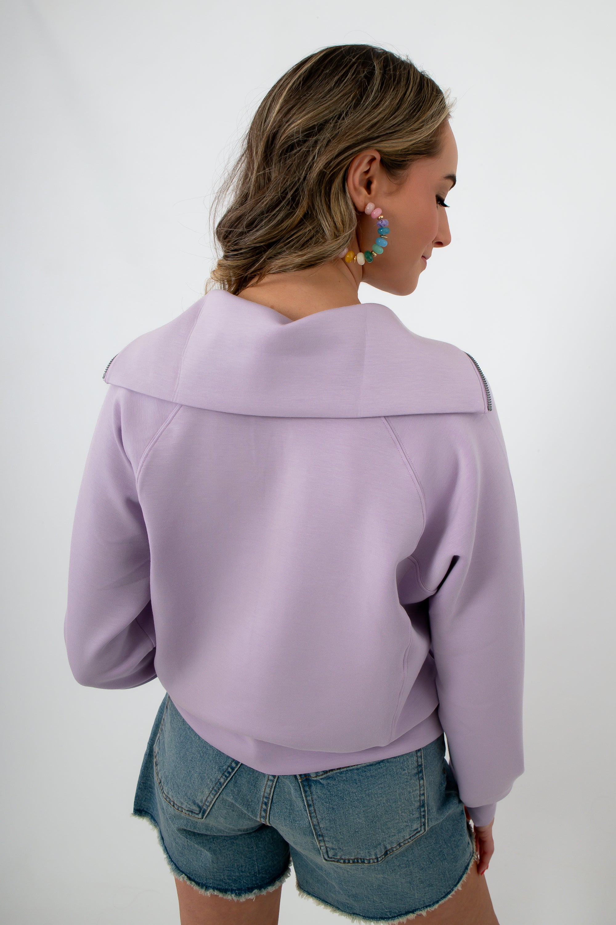 Spanx Verbena Airessentials Half Zip