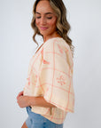Embroidered Cotton Top