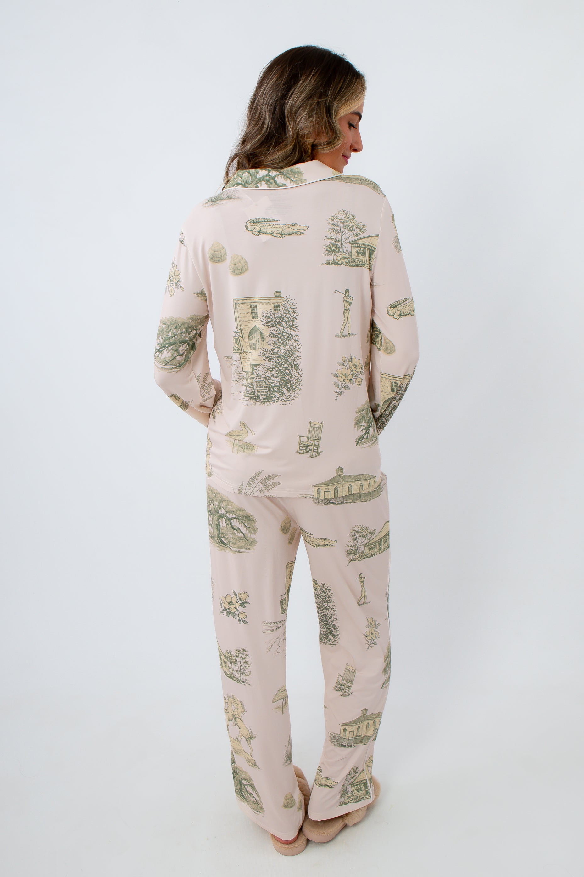 Pawleys Island Toile Pajama Set