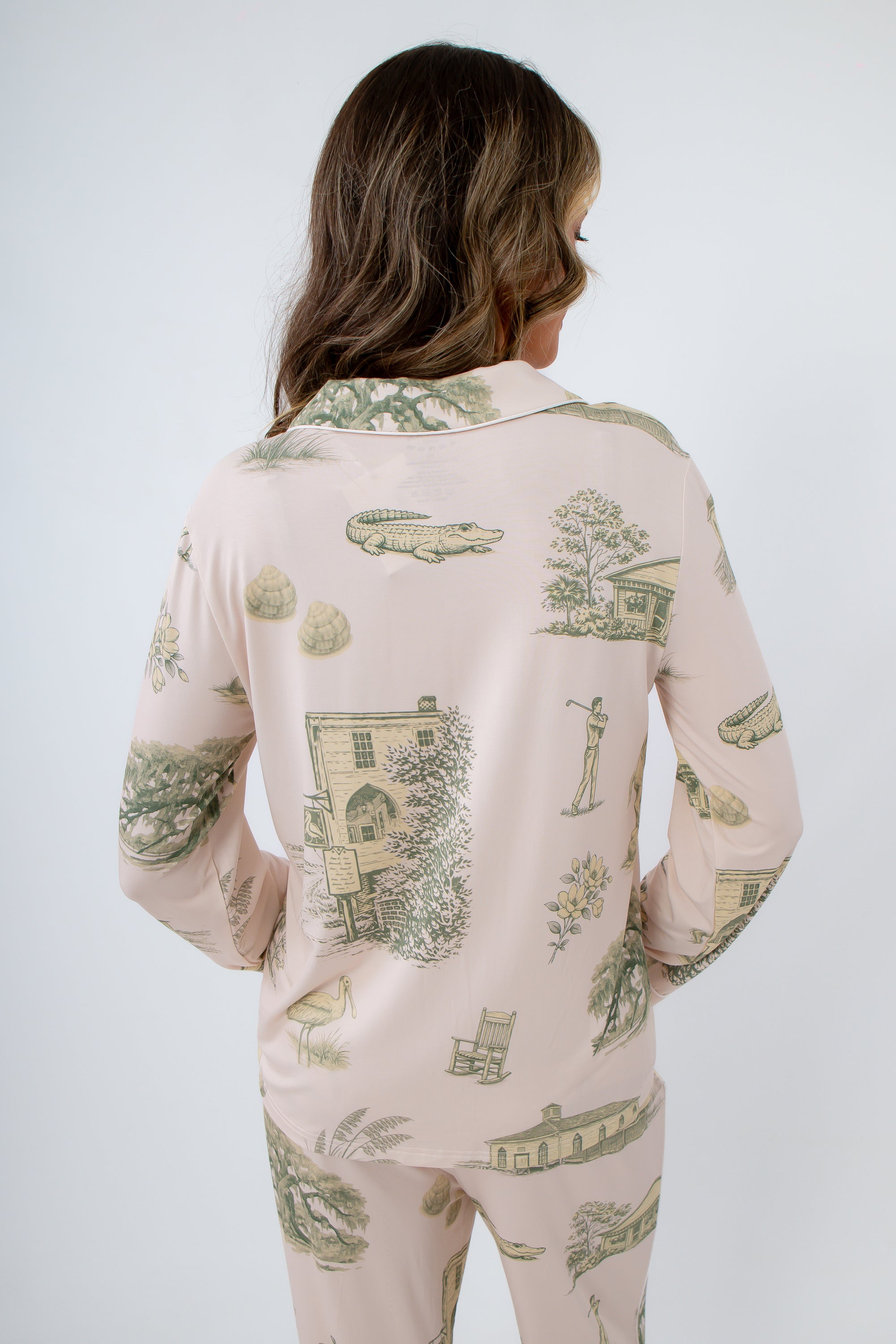 Pawleys Island Toile Pajama Set