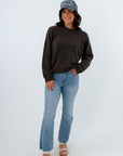 Heathered Essential Slouch Sweater
