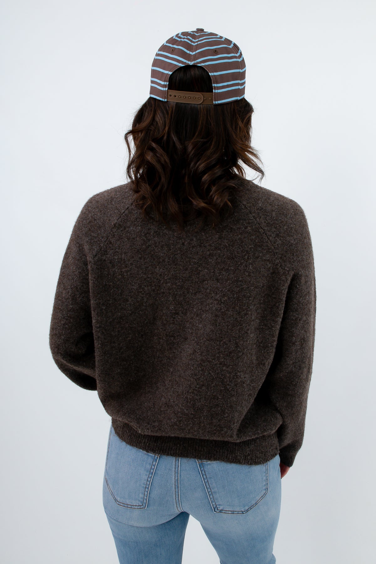 Cozy oversized heathered sweater for fall, Cozy oversized dark brown sweater, Cozy oversized dark grey sweater