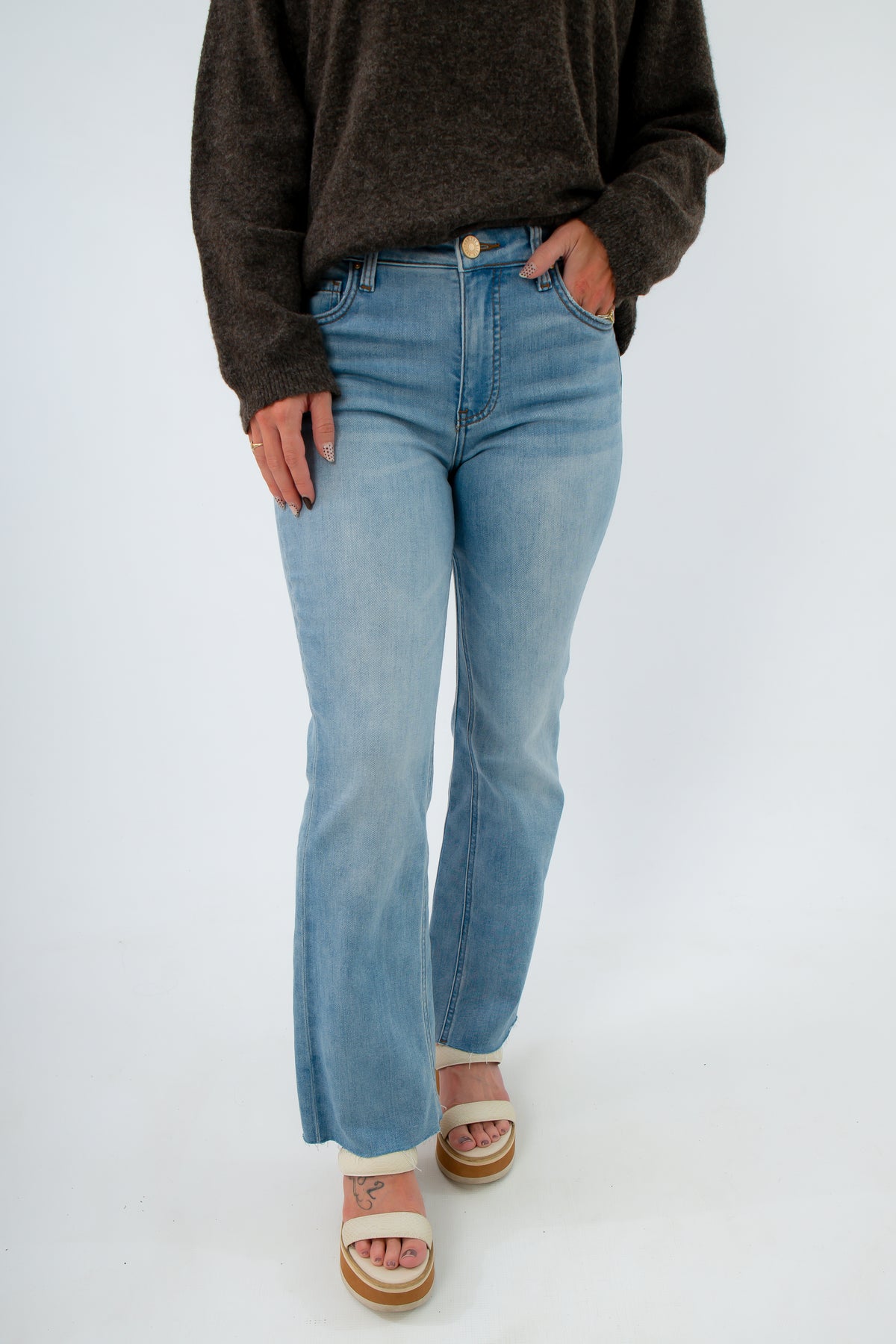 Kut from the Kloth Honest Kelsey Ankle Flare Jean