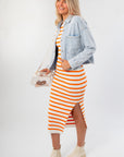 Z Supply Washed Indigo All Day Cropped Knit Jacket