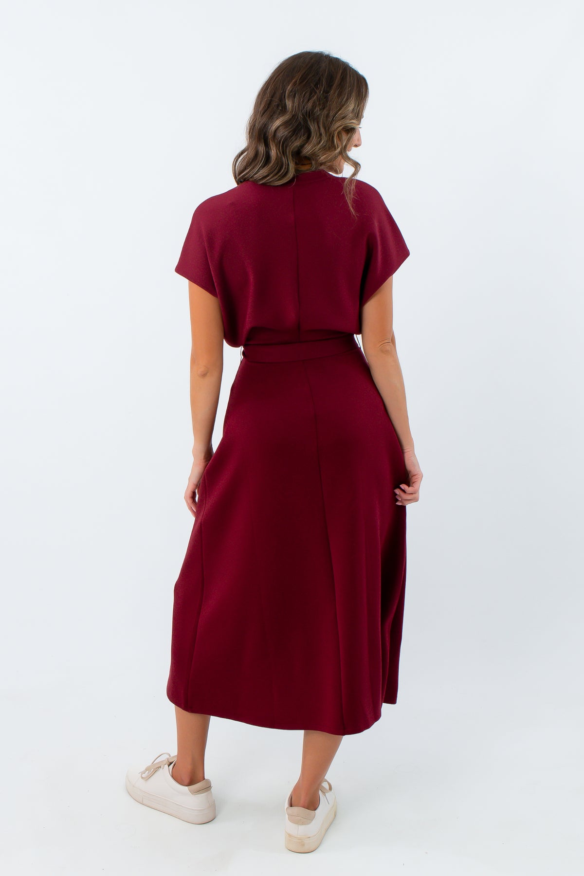 University of South Carolina game day dress wine color, comfy and cute burgundy dress, long burgundy dress, long wine colored dress