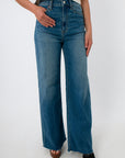 Daze Denim New Indigo Far Out Wide Leg Jean