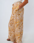 Drawstring waist vacation pants with pockets perfect for lounging around, casual shopping, or dressing up for vacation dinner
