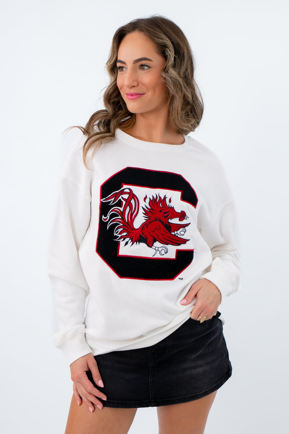Gamecock Classic Chenille Logo Sweatshirt