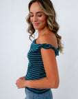 Coastal Carolina University game day outfit, date night top, 