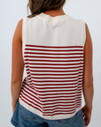 University of South Carolina knit tank, USC game day tops, Gamecock tops