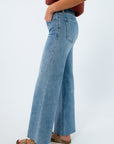 Comfortable and stylish Owens light wash jeans, comfortable long jeans, jeans for taller girls, jeans for tall women