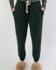 Z Supply Garland Green Classic Boyfriend Jogger