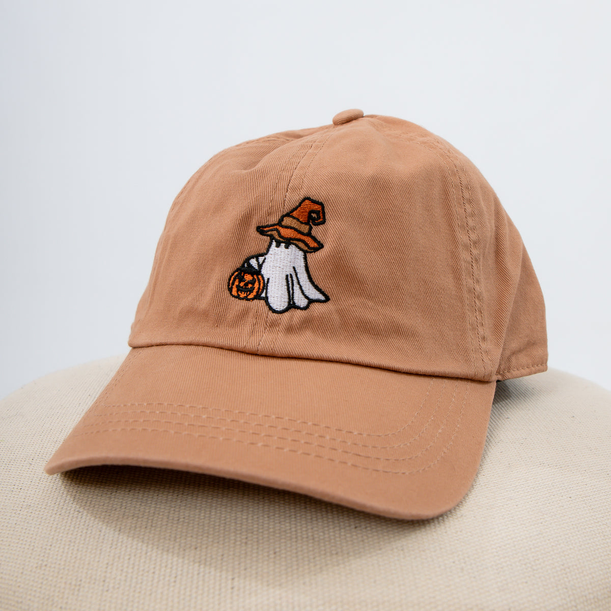 Ghost Embroidered Baseball Cap