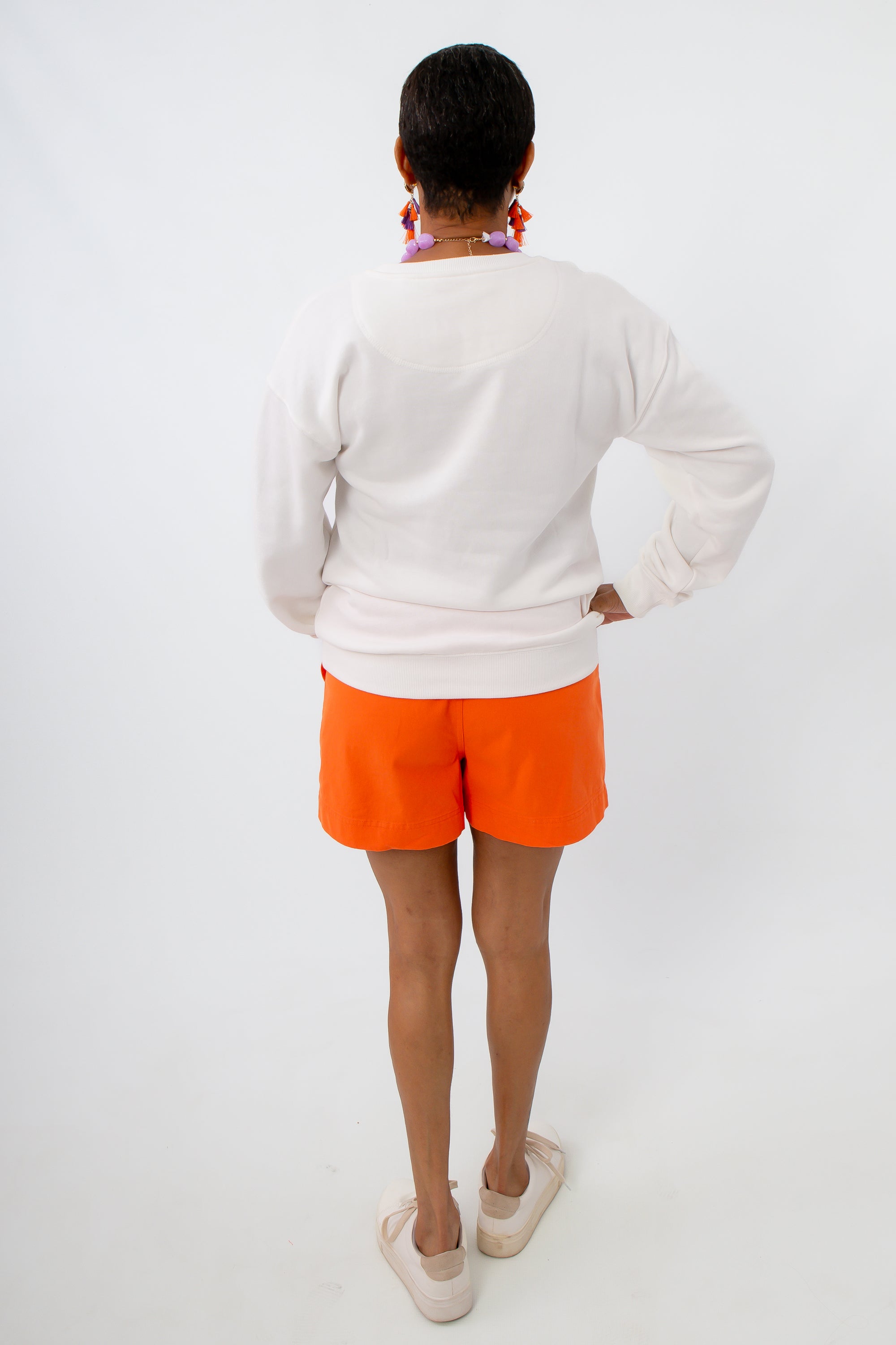 Vintage ClemsonTiger mascot sweatshirt for game day